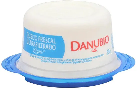 Queijo Frescal Ultrafiltrado Light Danubio Pote 250g