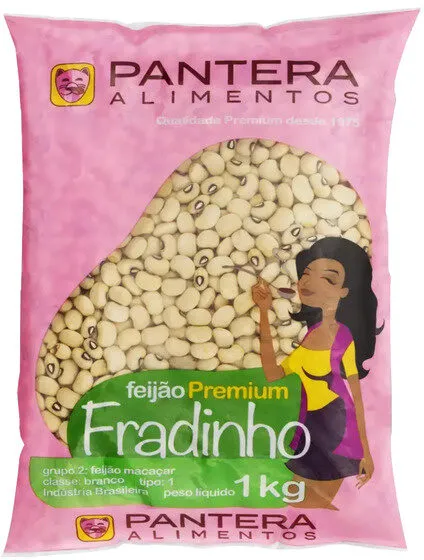 Feijão Fradinho Tipo1 Pantera Premium Pacote 1kg