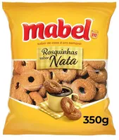 Biscoito Rosquinha Nata Mabel Pacote 350g