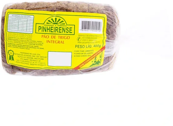 Pão Integral Pinheirense Pacote 400g