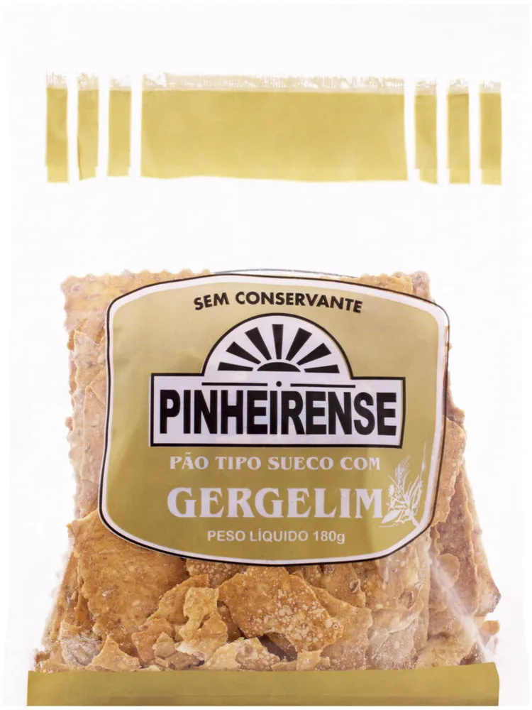 Pão Sueco Gergelim Pinheirense Pacote 180g