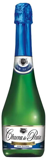 Filtrado Doce Brasileiro Branco Zero álcool Chuva De Prata Garrafa 660ml