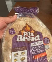 Pão sírio integral