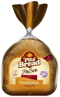 Pão Sírio Médio Tradicional Pita Bread Pacote 320g