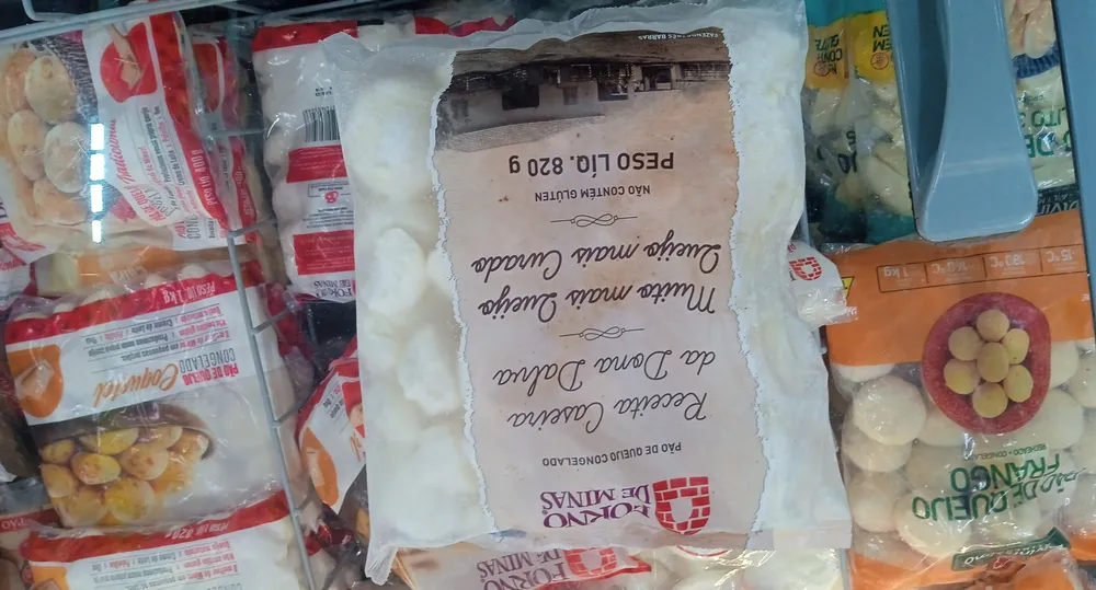 Pão De Queijo Congelado Forno De Minas Pacote 820g