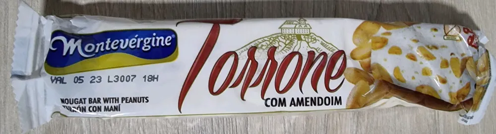 Torrone com Amendoim