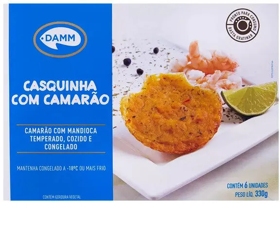 Casquinha Siri 330g Damm