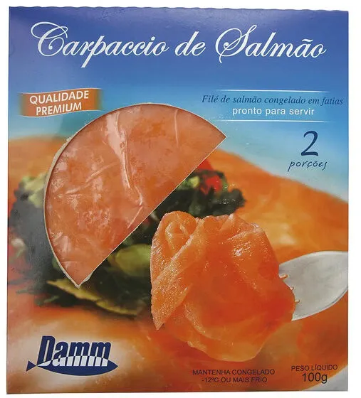 Carpaccio De Salmao Damm 100gr