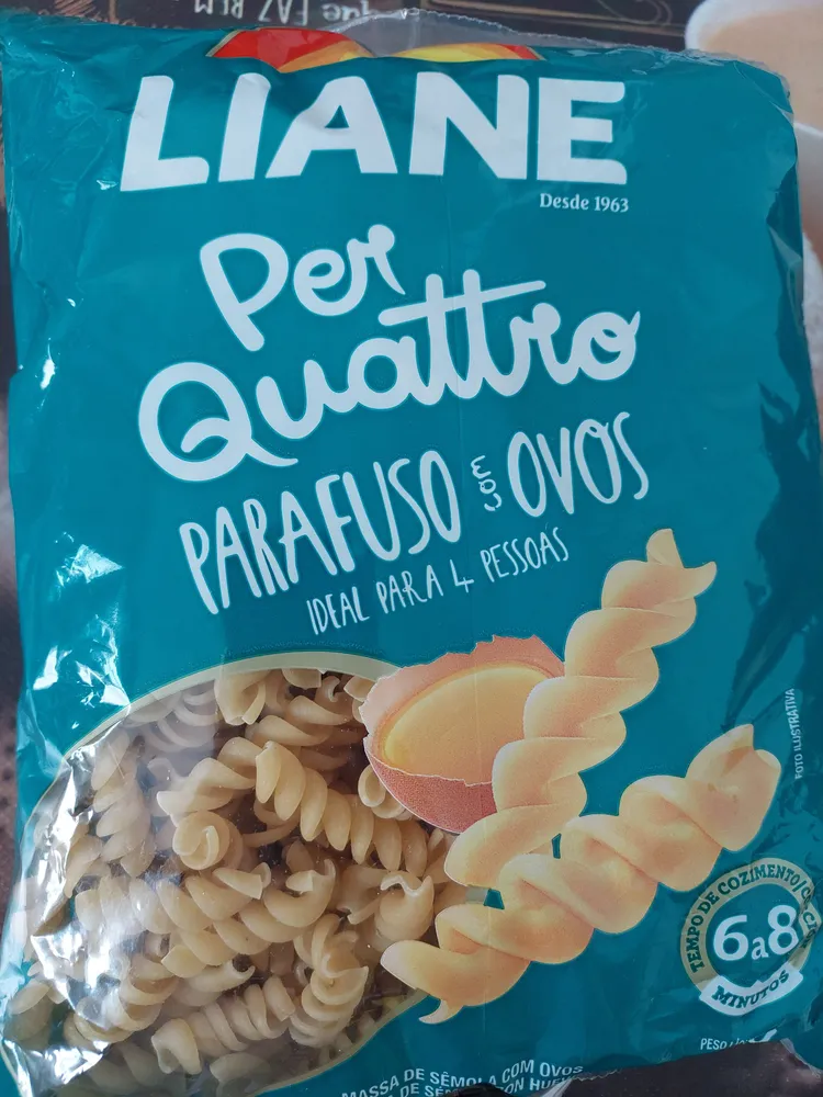 Macarrão parafuso