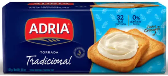 Torrada Tradicional Adria Pacote 142g