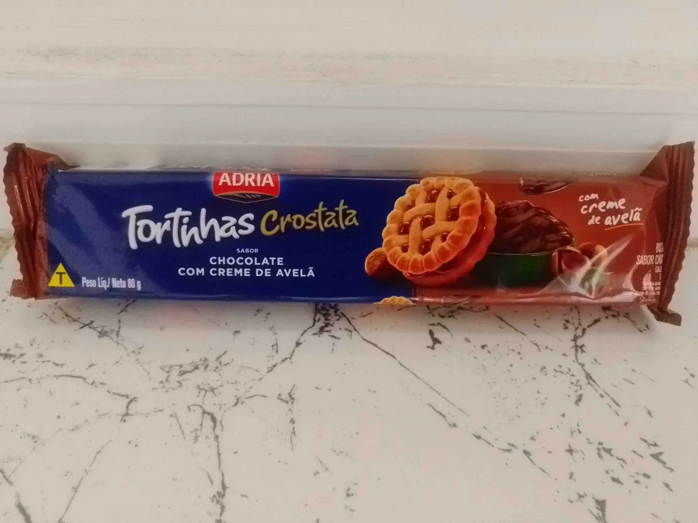 Tortinhas Crostata Chocolate c/ creme de Avelã