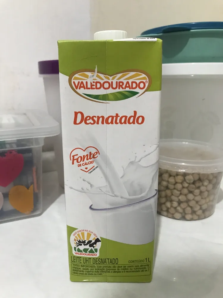 leite desnatado