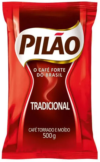 Café Torrado E Moído Tradicional Pilão Pacote 500g