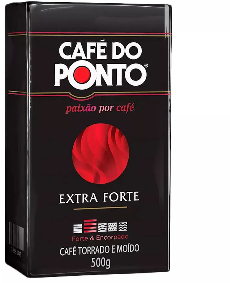 Café Torrado E Moído A Vácuo Extraforte Café Do Ponto Pacote 500g