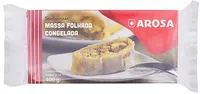 Massa Folhada Semilaminada Congelada Arosa Pacote 400g