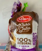 Puro Pão 100% integral 12 grãos slim
