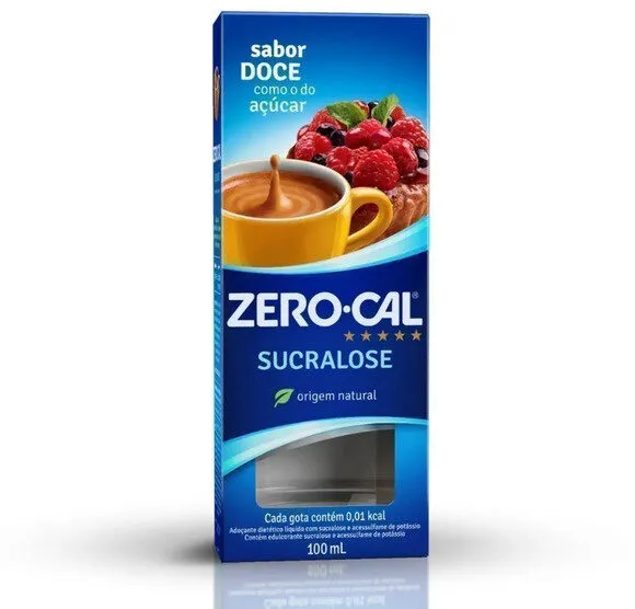 Adoçante Líquido Zero Cal Caixa 100ml