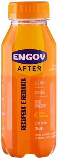 Suplemento Alimentar Líquido Tangerina Engov After Frasco 250ml