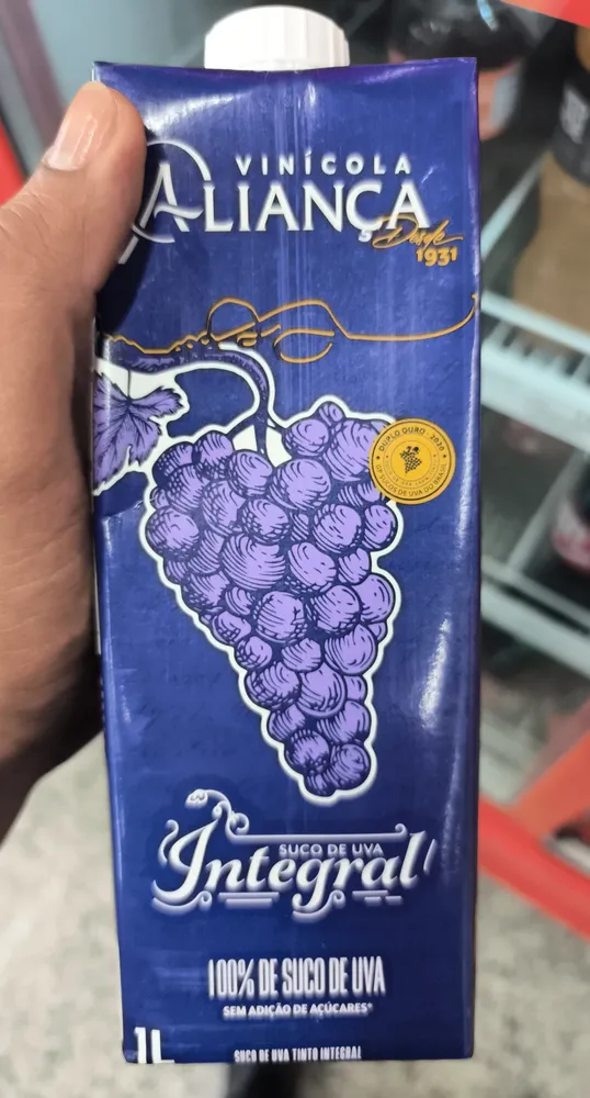 Suco de uva integral
