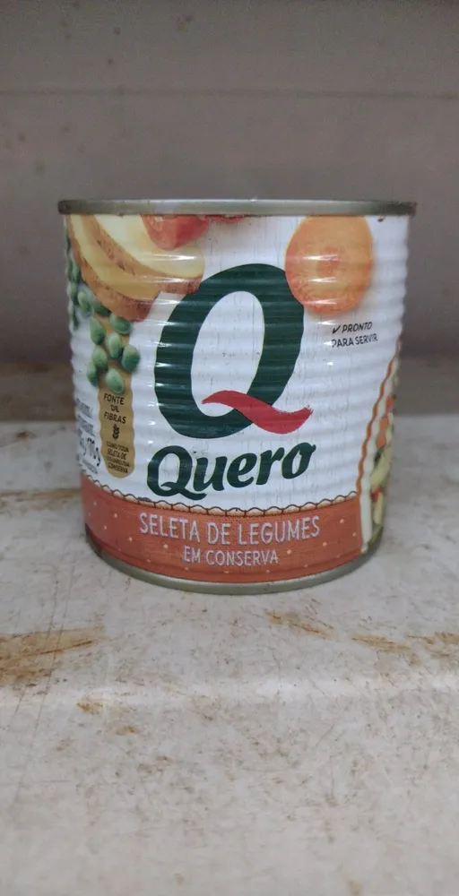 Seleta De Legumes Em Conserva Quero Lata 170g