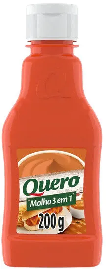 Molho 3 Em 1 Quero Squeeze 200g