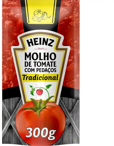 Molho De Tomate Tradicional Heinz Sachê 300g