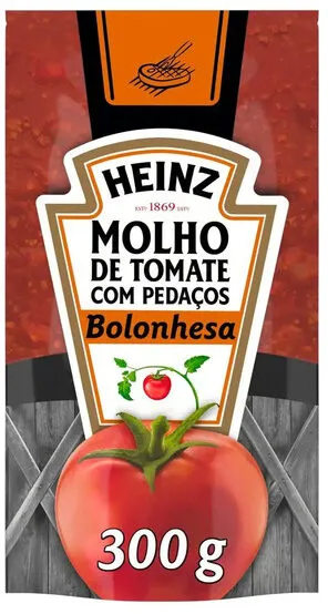 Molho De Tomate à Bolonhesa Heinz Sachê 300g