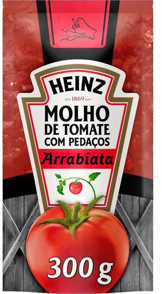 Molho De Tomate Arrabiata Heinz Sachê 300g