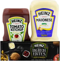 Kit Ketchup Tradicional 397g Maionese 390g Heinz