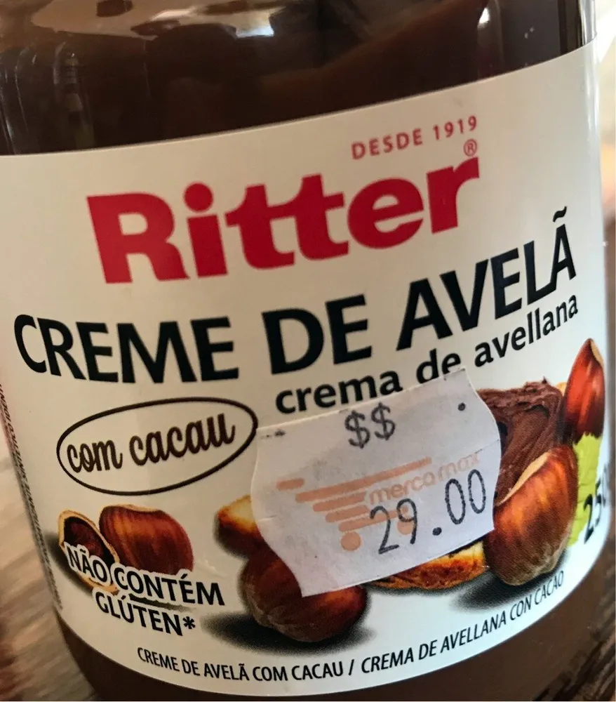 Creme de avelã