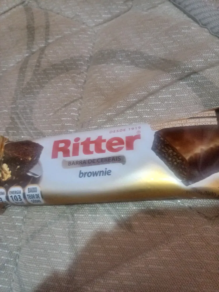 Barra de Cereal Brownie de Chocolate