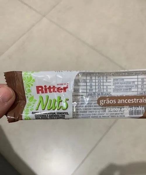 Barra cereal Nuts