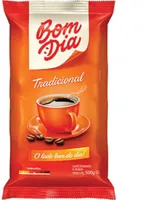Café Torrado E Moído Tradicional Bom Dia Pacote 500g