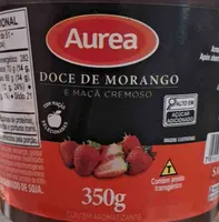 Doce de morango e maçã cremoso