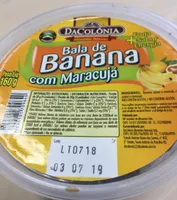 Bala de Banana com Maracuja