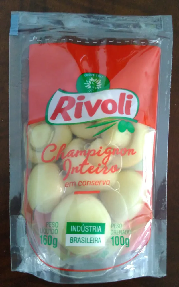 Champignon inteiro em conserva