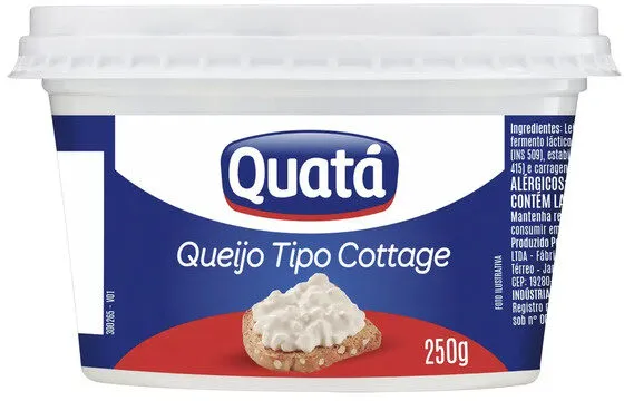Queijo Cottage Quatá Pote 250g