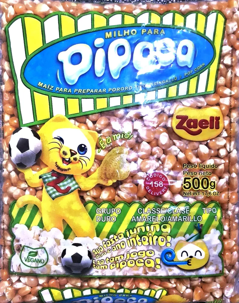 Milho para pipoca