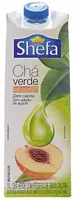 Chá Verde Pêssego Zero Açúcar Shefa Caixa 1l