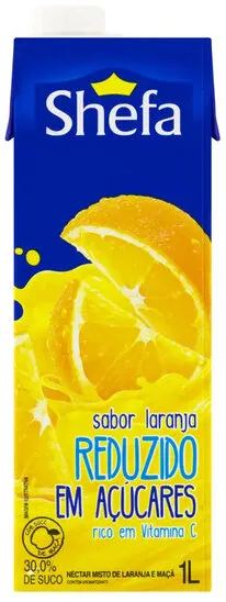 Néctar Laranja Shefa Caixa 1l