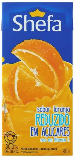 Néctar Laranja Shefa Caixa 200ml