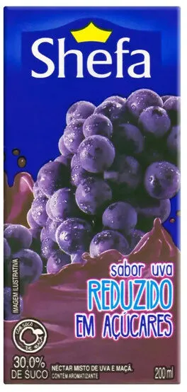 Néctar Uva Shefa Caixa 200ml