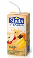Bebida Láctea Uht Vitamina Shefa Caixa 200ml