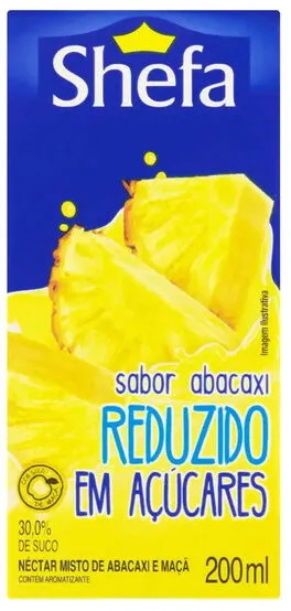 Néctar Abacaxi Shefa Caixa 200ml