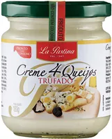 Antepasto Trufado Creme 4 Queijos La Pastina Vidro 180g