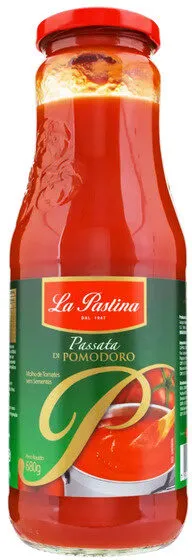 Molho De Tomate Passata La Pastina Vidro 680g
