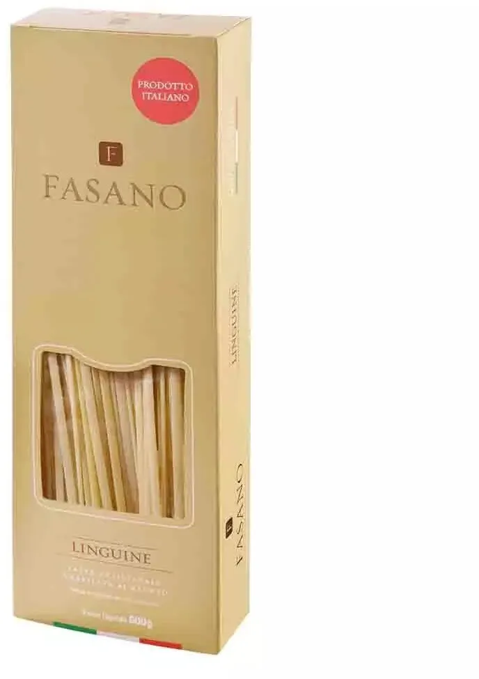 Macarrão De Sêmola Grano Duro Linguine Fasano Caixa 500g