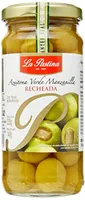 Azeitona Verde Em Conserva Recheio Pasta De Anchova La Pastina Vidro 140g