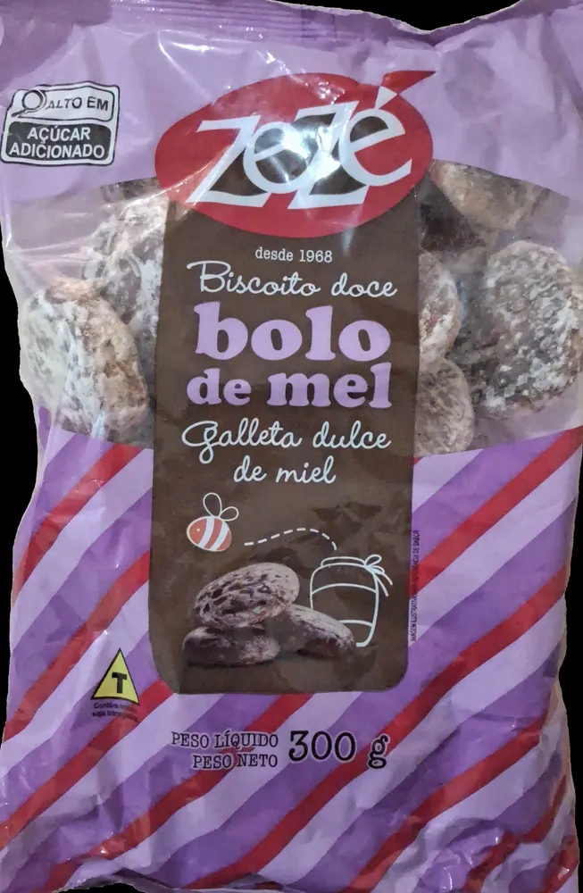 Biscoito doce bolo de mel