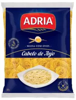 Macarrão De Sêmola Com Ovos Cabelo De Anjo Adria Pacote 500g
